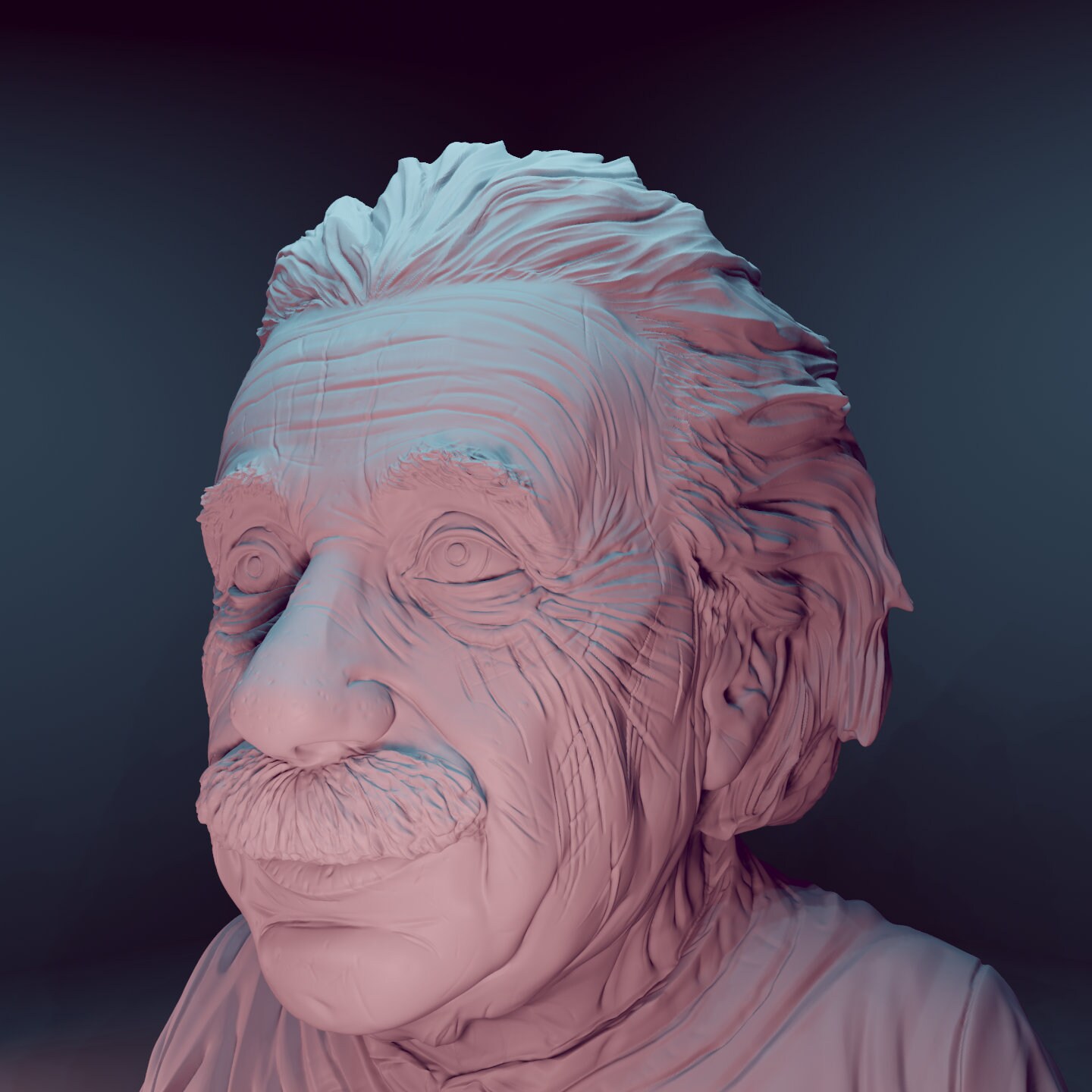 Albert Einstein Bust German Physicist and Mathematician - Etsy