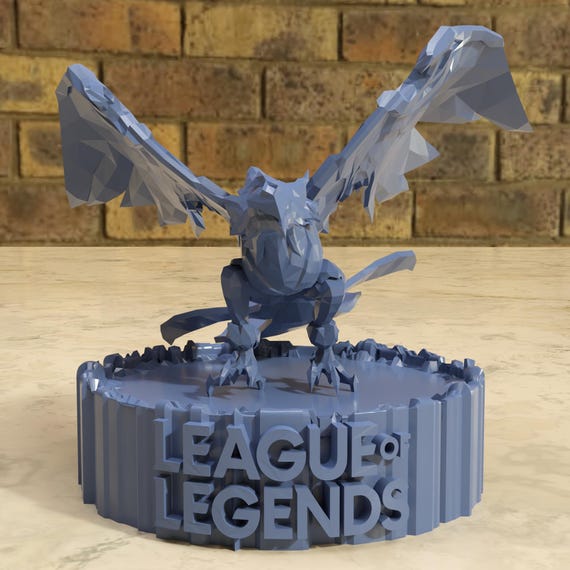 Victorious Anivia League of Legends Statue, 3D Printed LOL Champion Bird  Figure, Custom Gamer Gift, Personalized Base Collectible - Etsy