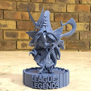 【外装なし特価】League Of Legends ルル　フィギュア 手描きのルルフィギュア：リーグ・オブ・レジェンド コレクタブル