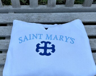 Saint Mary's College Vintage Hoodie Y2K Era
