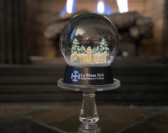 Le Mans Snow Globe | Notre Dame, IN | Belles | Saint Mary's College | French Cross | Custom Made | Better in Blue Co.