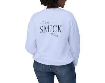 Saint Mary's College "it's a smick thing" Unisex Crewneck Sweatshirt |Navy Blue | Better in Blue Co.