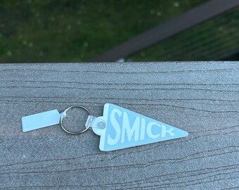 SMICK Pennant Flag Keychain | Belles Blue
