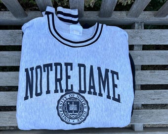 Notre Dame Champion Reverse Weave Crewneck 2020 Eras