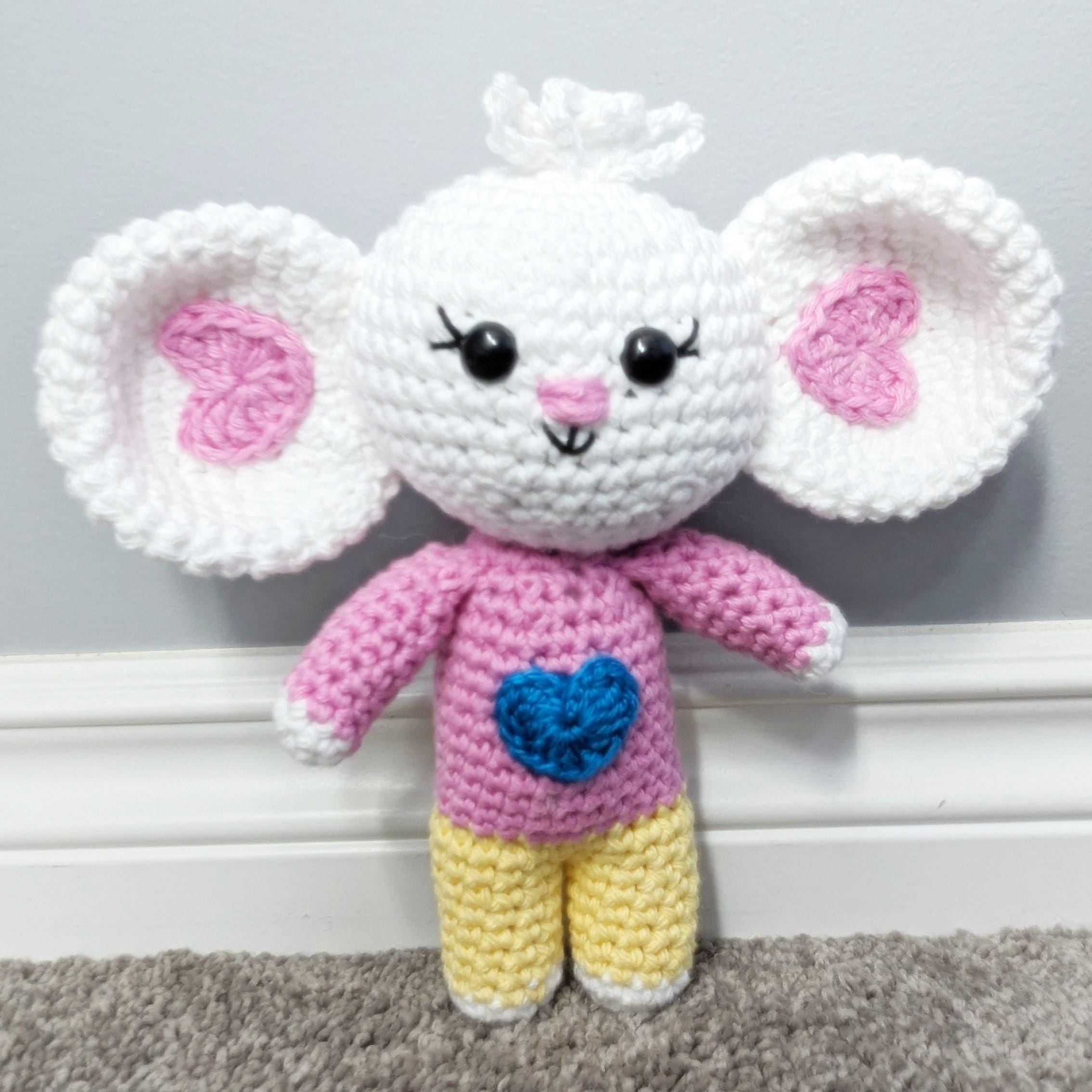 32 Potato Crochet Patterns: Spud Amigurumi, Desk Buddies, Play Food, and Clever Gag Gifts 4 Potato Mouse Crochet Pattern Amigurumi Plush Toy