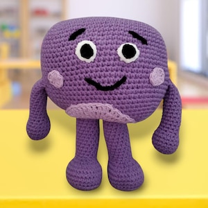 Crochet Pattern, Bumble Nums &quot;Humble&quot;, Amigurumi Pattern PDF in English.  Amigurumi pattern, from popular kids shop The Bumble Nums