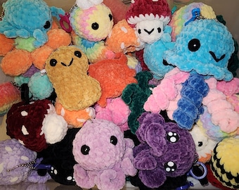 mystery crochet keychain blind bag