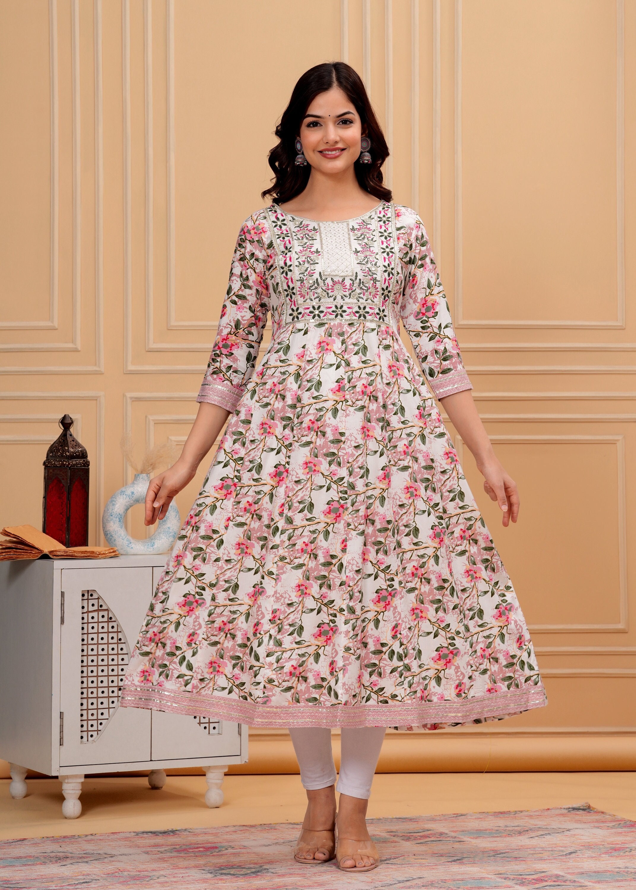 Diwali traditional dress for womens hot sale
