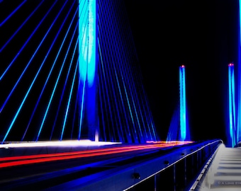 Inlet Bridge at Night