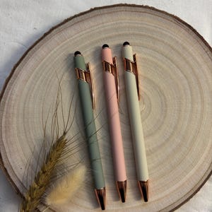Kugelschreiber in Pastellfarben mit Touchpen