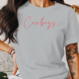Custom Original Vintage Cowboys Shirt, Cowboys Western, Distressed Shirt, Retro Cowboys Shirt, Cowgirls, Custom Gift for Cowboys, Unisex Tee