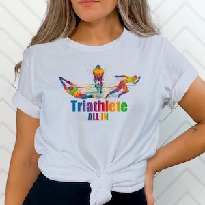 Endurance Sports Shirt, Triathlon Gift, Triathlete Gift, Swim Bike Run TShirt, Swim Bike Run Tee, Triathlete TShirt, Triathlon Tee, Athlete