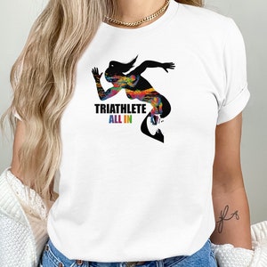 Endurance Sports Shirt, Triathlon Gift, Triathlete Gift, Swim Bike Run TShirt, Swim Bike Run Tee, Triathlete TShirt, Triathlon Tee, Athlete
