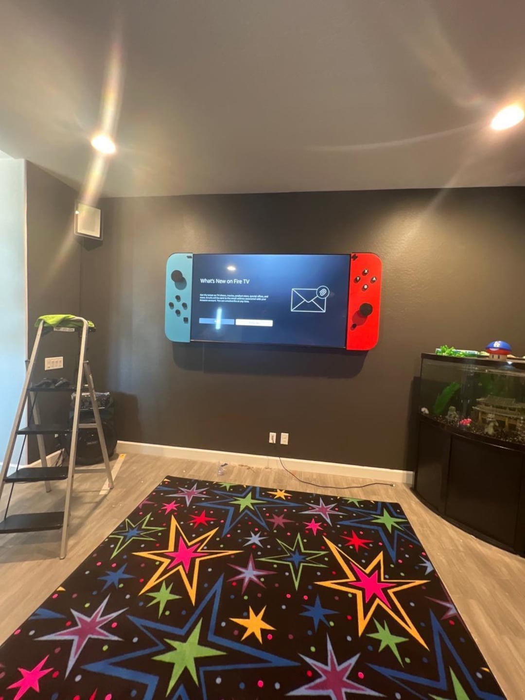 Nintendo Switch Joycon Cabinets! Makes Your TV Look Like a Giant