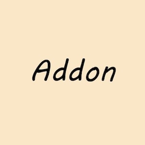 Store&#39;s Addon Listing