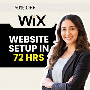 Configurazione del sito web Wix in 72 ore, progettazione di landing page, estetica del modello Wix, sviluppo di negozi di e-commerce fai da te, negozio online Boho