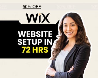 Wix-website opzetten in 72 uur, ontwerp bestemmingspagina Wix-sjabloon esthetiek, ontwikkeling doe-het-zelfwinkel, boho-onlinewinkel