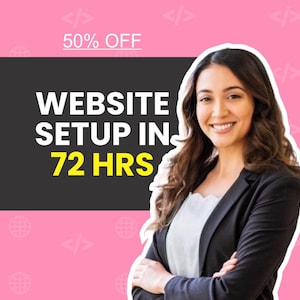 Shopify,WordPress,Squarespace Complete Website Setup in 72 Hours, Custom Ecommerce Store Development, Minimalist Website Boutique, Boho