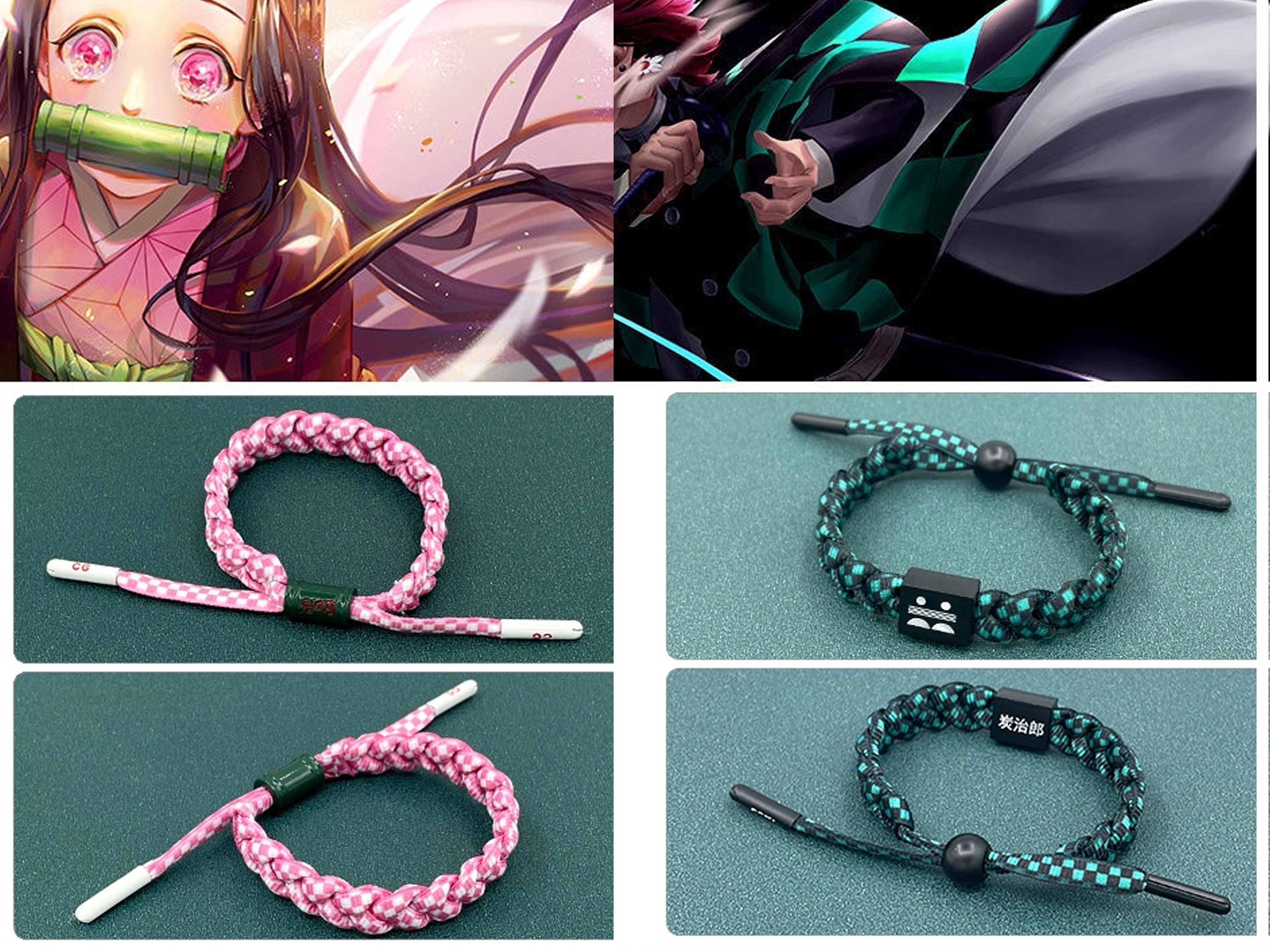 100 Bead bracelets anime<3 ideas