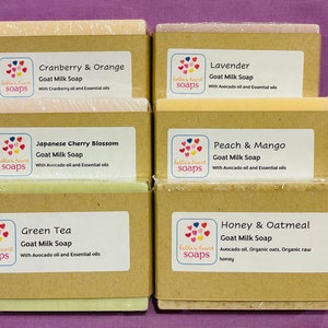 Homemade Soap, Goat Milk Soap, Scented Soap, Bar Soap