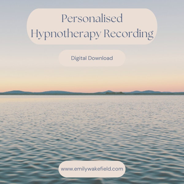 Personalised/Made to Order Hypnotherapy Recording - MP3 Digital Download