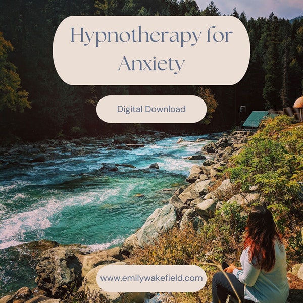 Hypnotherapy for Anxiety Audio Recording - MP3 Instant Download