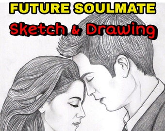 Clairvoyant Soulmate Drawing + Description. LGBT Suitable. Drawing & Reading Love