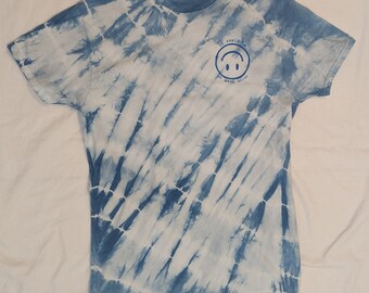 Indigo Dyed "it could be so much worse" T Shirt