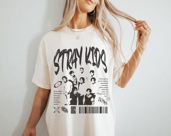 StrayKids 全員 直筆サイン TシャツdominATE ワルツ StrayKids 全員 直筆サイン TシャツdominATE ワルツ ZJHXQEVC