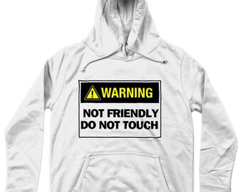 WARNING - DO NOT touch girlie college hoodie