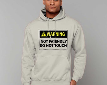 DO NOT TOUCH Unisex College Hoodie