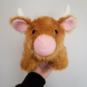 Highland cow teddy