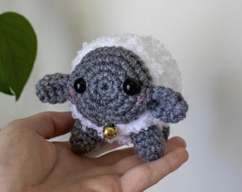 Hand Crochet Lamb Stuffed Animal Plush