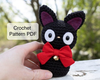 Crochet Jiji Cat Pattern PDF