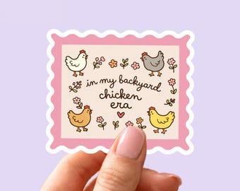 Backyard Chicken Era PNG, Chicken Lover Shirt Design,  Homestead Chicken Art