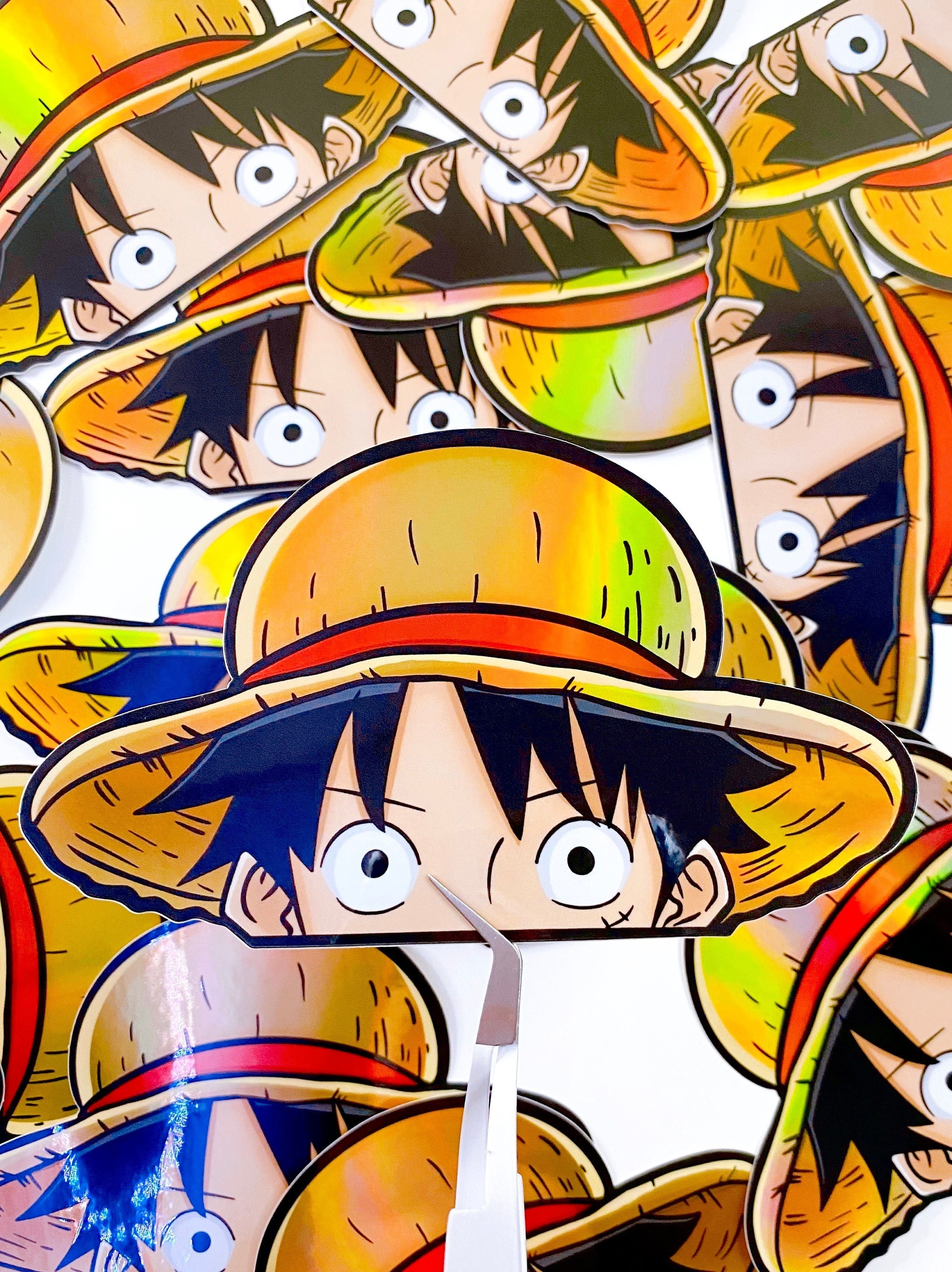 StrawHat Flag and Mask and more to decorate your room , buy and join the  Straw Hat crew Sticker for Sale by PalmMurrdg