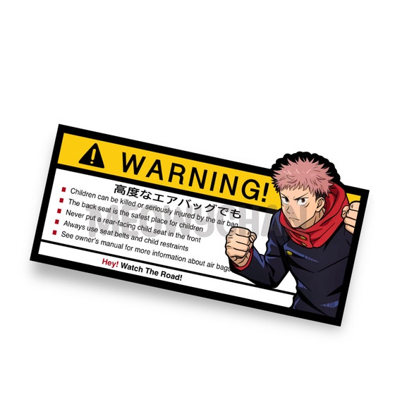 Anime on sale car visor