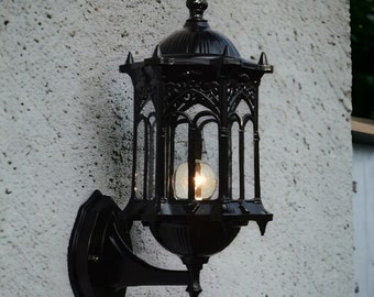 vintage outdoor wall lamp, lighting, vintage lantern, retro lamp, royalty lamp, european lamp