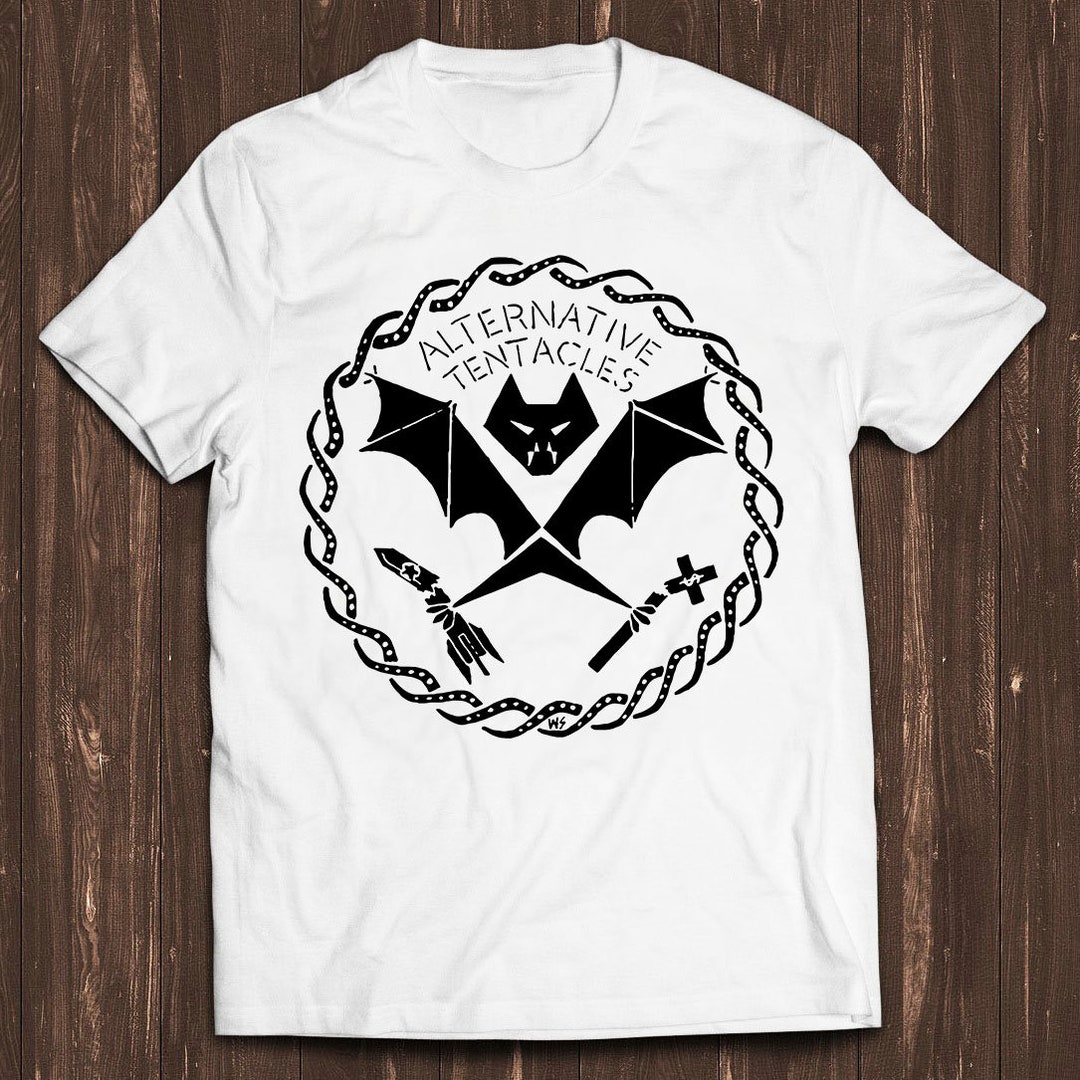 Alternative Tentacles Record Label Design Classic Retro Film Gamer Meme ...