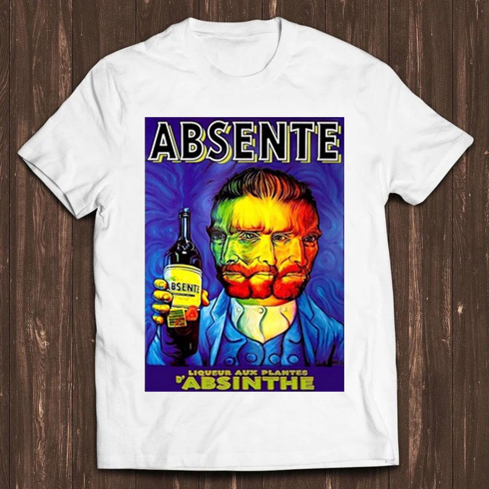 アブサン Tシャツ ヴィンセント ヴァン ゴッホ おもしろ クール ギフト