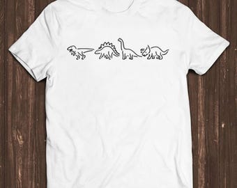 Dinosaurs Wild Nature Prehistoric T Shirt Meme Gift Shirt Funny 