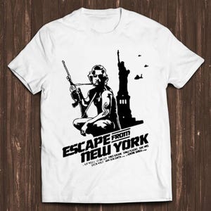 Escape From New York Film Movie Meme Funny Gift Tee T Shirt C1274