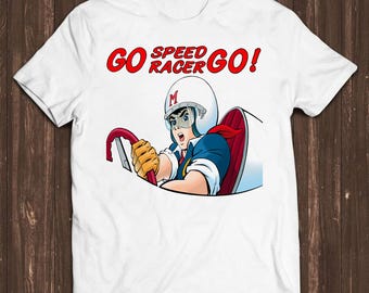 Go Speed Racer T Shirt Retro Comic Anime Fresh Prince Cool Gift Tee C301