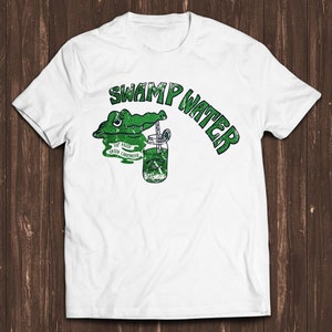 Swamp Water Absinthe Psychedelic Alcohol Top Retro Gamer Cult Meme Movie Music Cool Gift Tee T Shirt C7265
