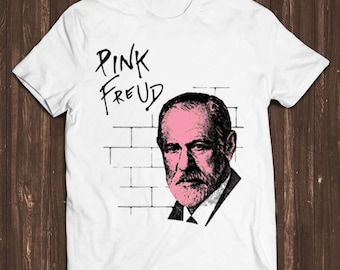 Sigmund Freud T Shirt Parody Pink Floyd Pun Funny Slogan Joke Cool Gift Tee C284