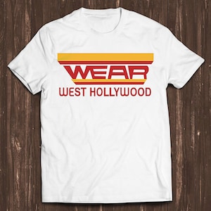 Wear West Hollywood Music 80s Rock Funny Gamer Meme Music Gift Tee T Shirt C1599