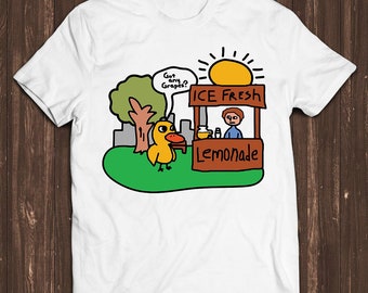Got Any Grapes Lemonade Memes divertidos chistes pato canción Humor niños divertido jugador Meme música regalo camiseta C1597