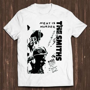 The Smiths Meat is Murder Japanese Music Funny Gift Tee T Shirt C1688