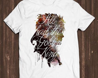 Goblin King Funny Unisex Gamer Meme Cult Movie Labyrinth Music Cool Gift Tee T Shirt C2377
