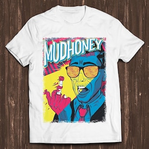 マッドハニー Tシャツ B2512 ペダルロックミュージック レトロ
